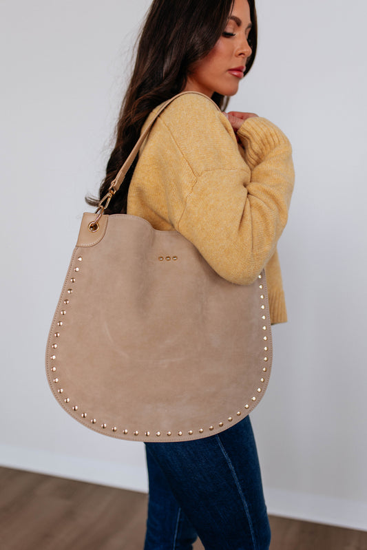 Hendrix Suede Hobo Bag